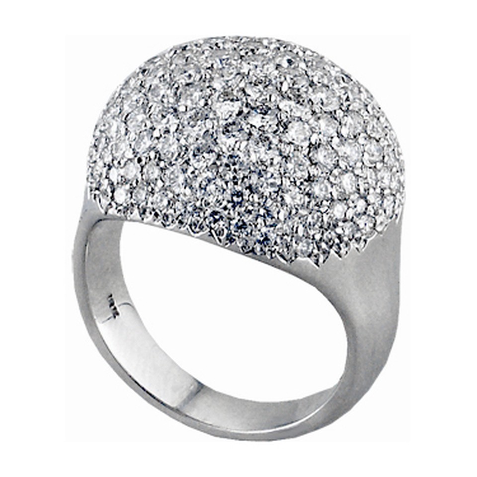 Large Sphere Pave Diamond
Ring
4.90ctw Dias
18K White Gold